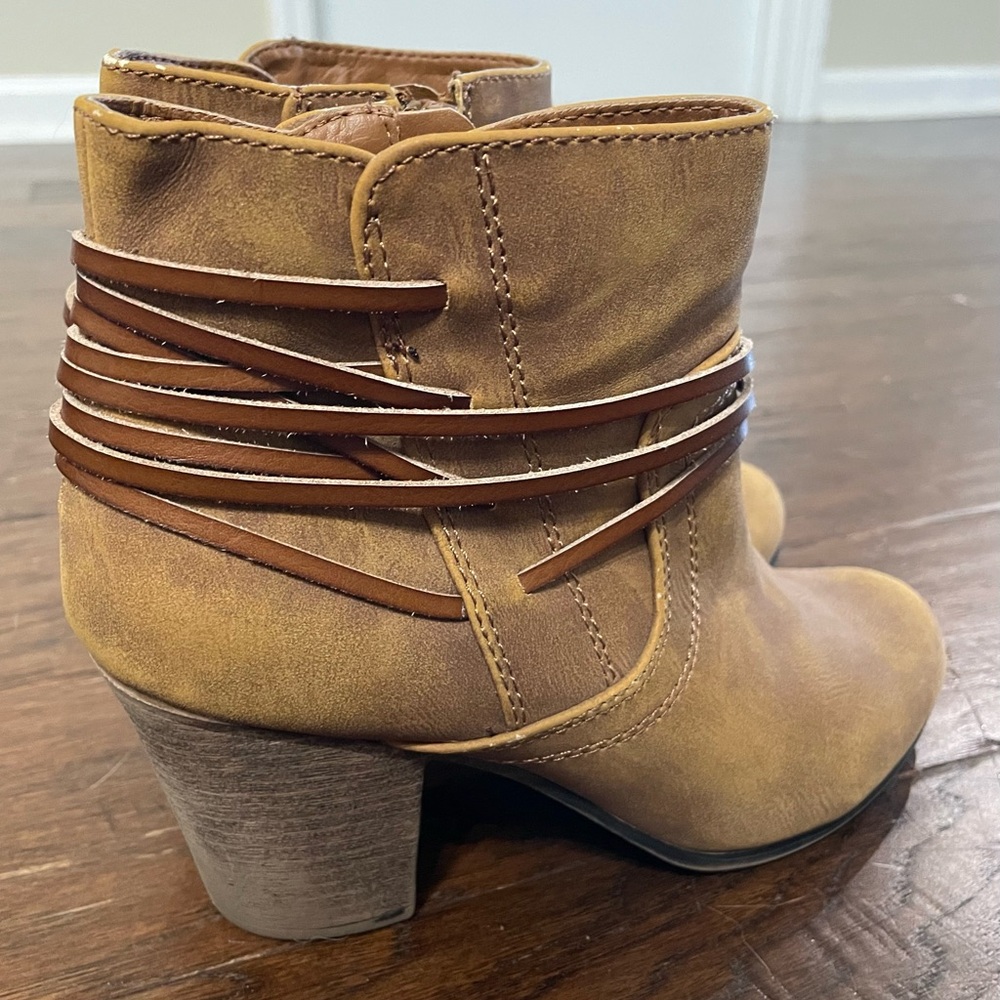 Brown Ankle Boots - Picture 2 of 6